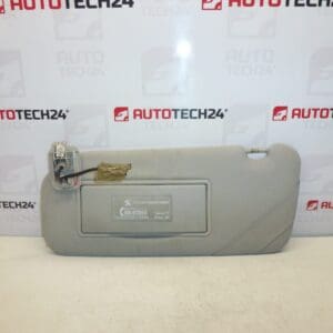 Pare-soleil conducteur Peugeot 407 gauche 8143NZ