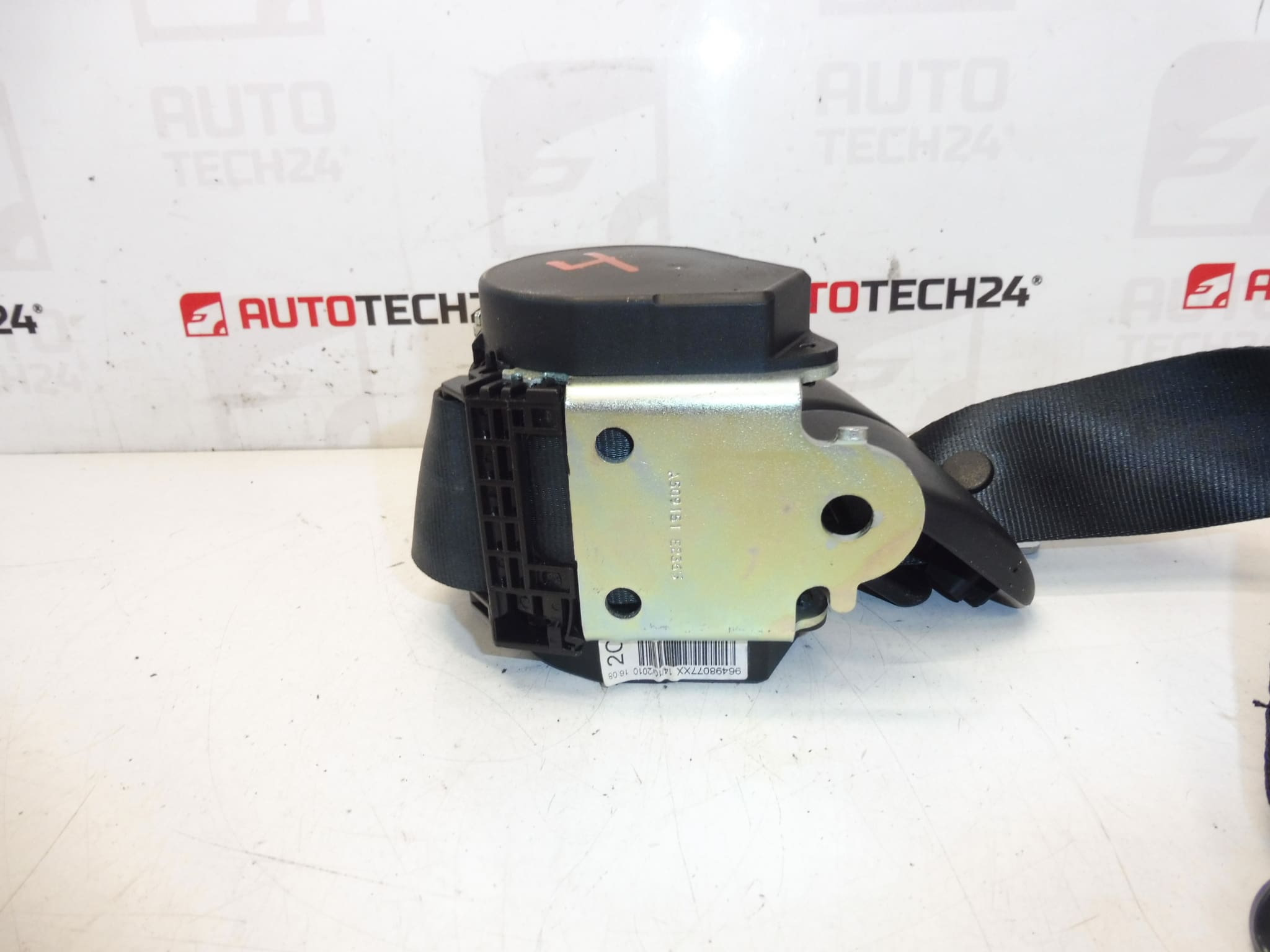 Ceinture de sécurité arrière centrale Peugeot 207 96498077XX 8974SY – Image 2