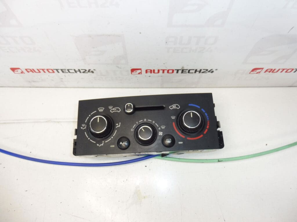 Commande de chauffage de climatisation Peugeot 207 N108224Q 6452Q6