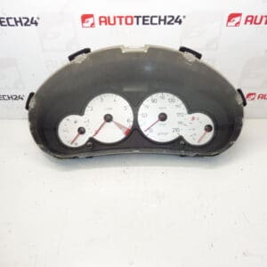 Compteur de vitesse avec alarmes Peugeot 206 9659729180 6106LL