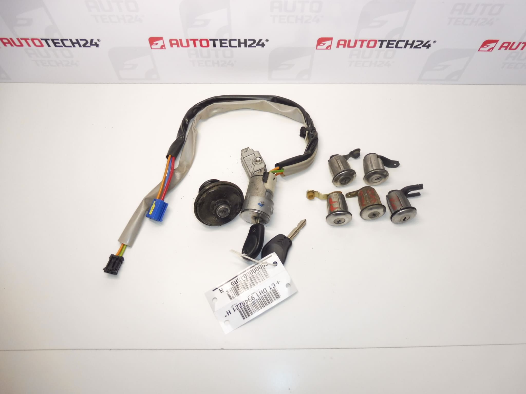 Kit De Serrures + 2 Clés Citroën Berlingo II 4162CF