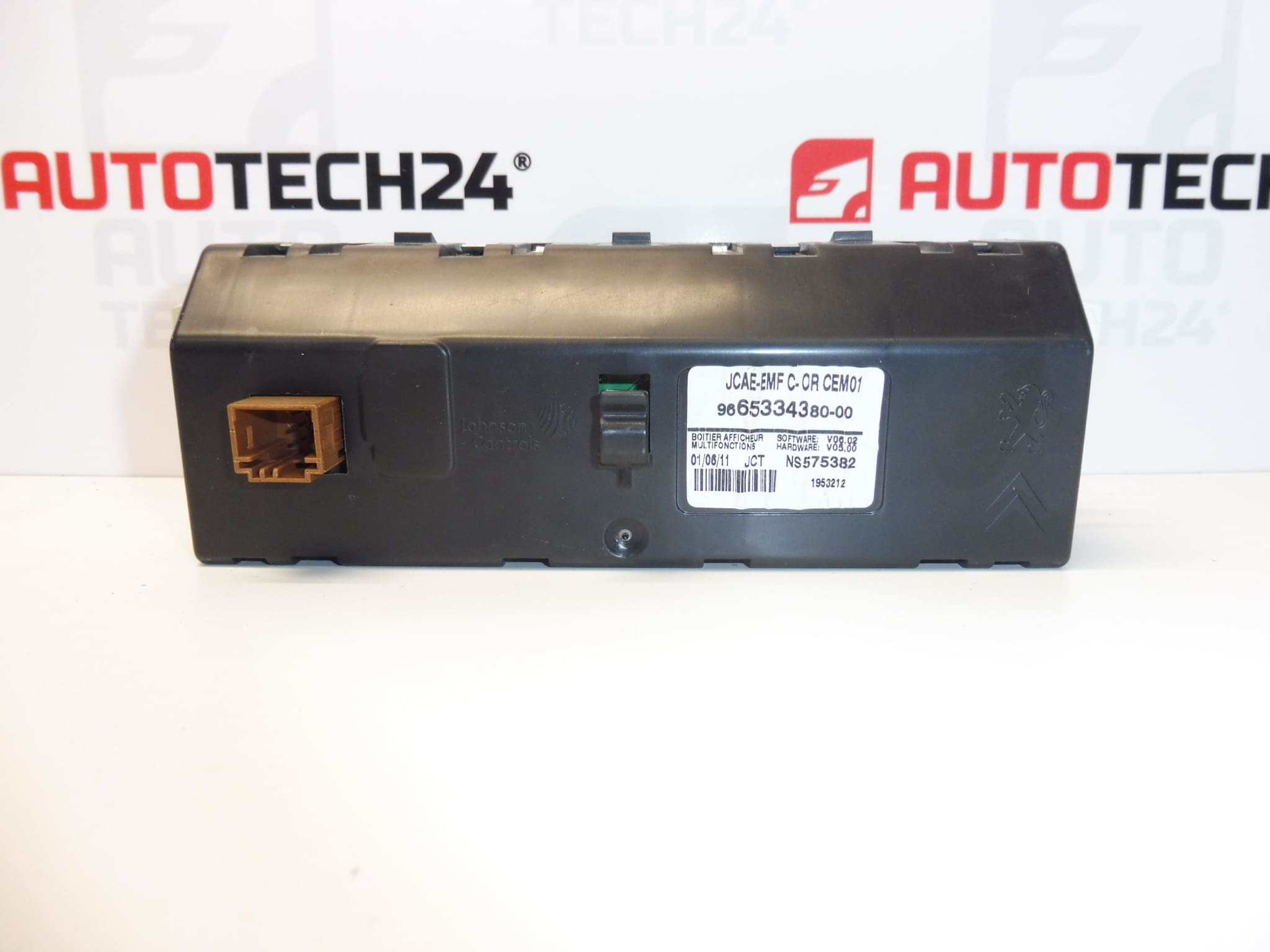 Écran multifonction radio/ordinateur Citroën C4 II 9665334380 6155HW – Image 2