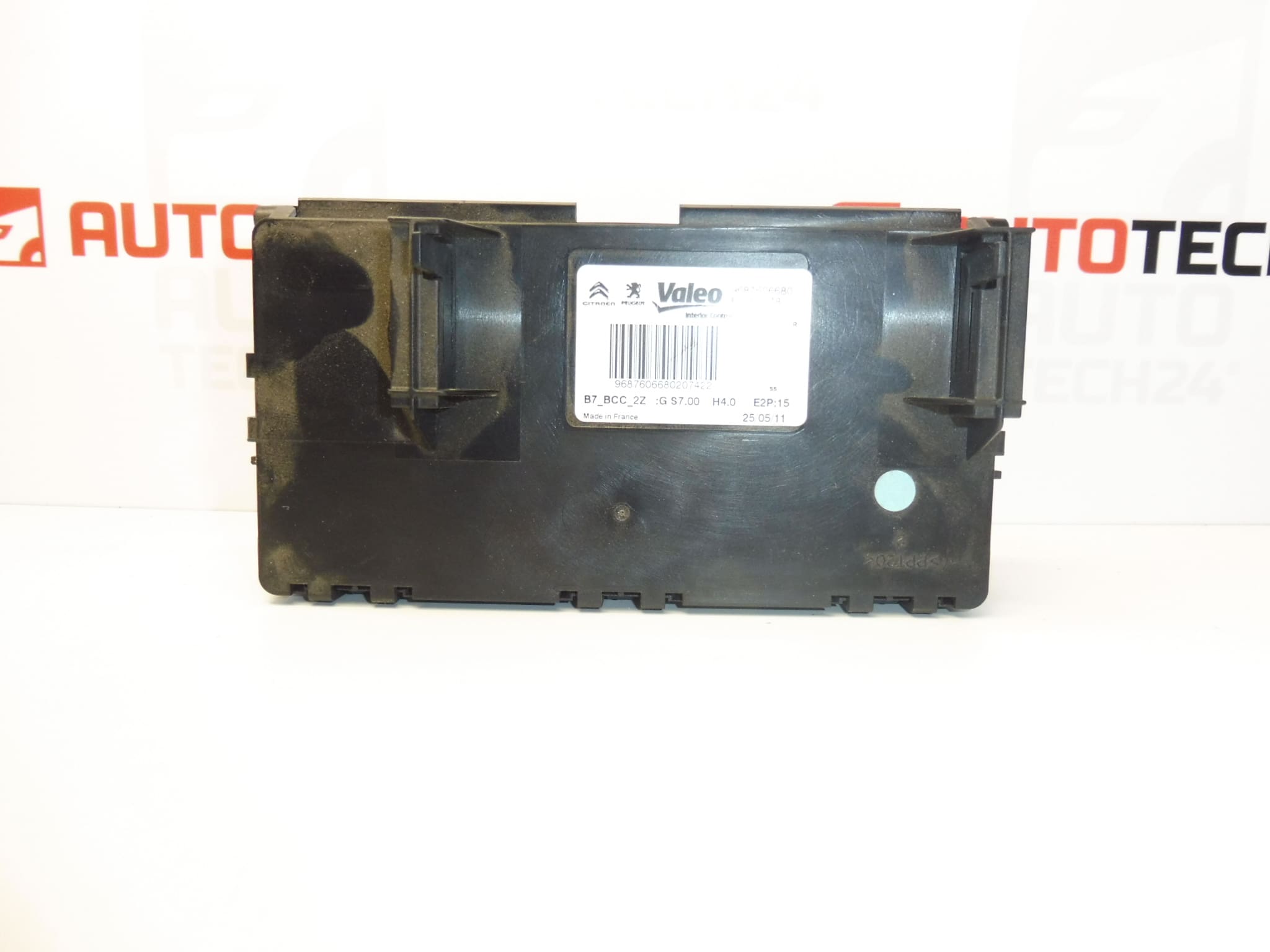 Unité de commande de climatisation Citroën C4 B7 9687606680 6452W – Image 2