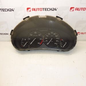 Compteur de vitesse 176 mille km Peugeot 206 9648836380 6104TX