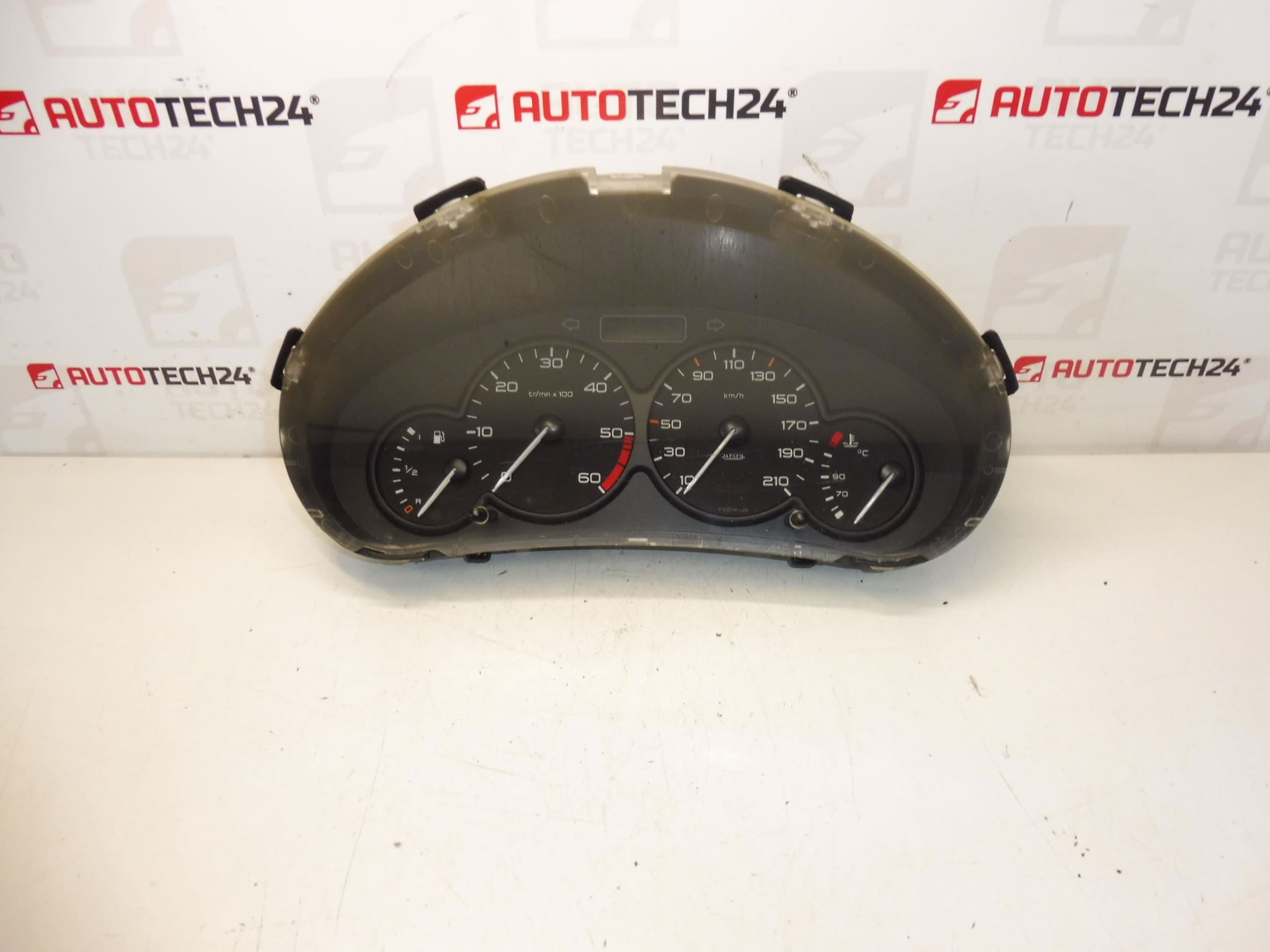 Compteur de vitesse 176 mille km Peugeot 206 9648836380 6104TX