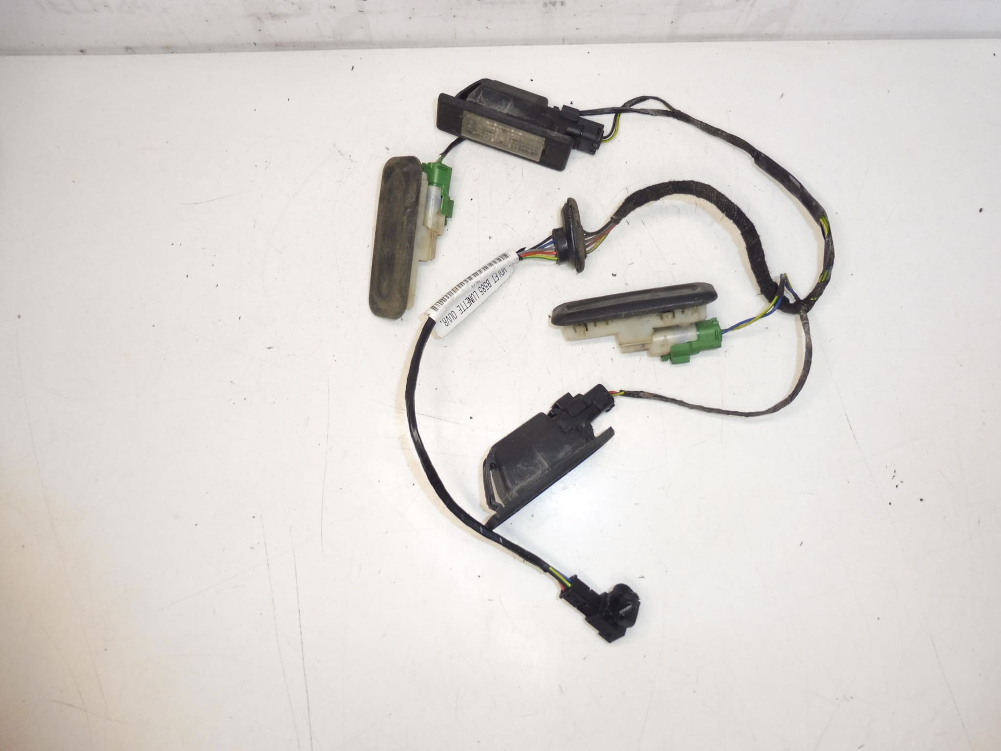 Faisceau de couvercle Citroen C4 Picasso 9658919280 6534QZ
