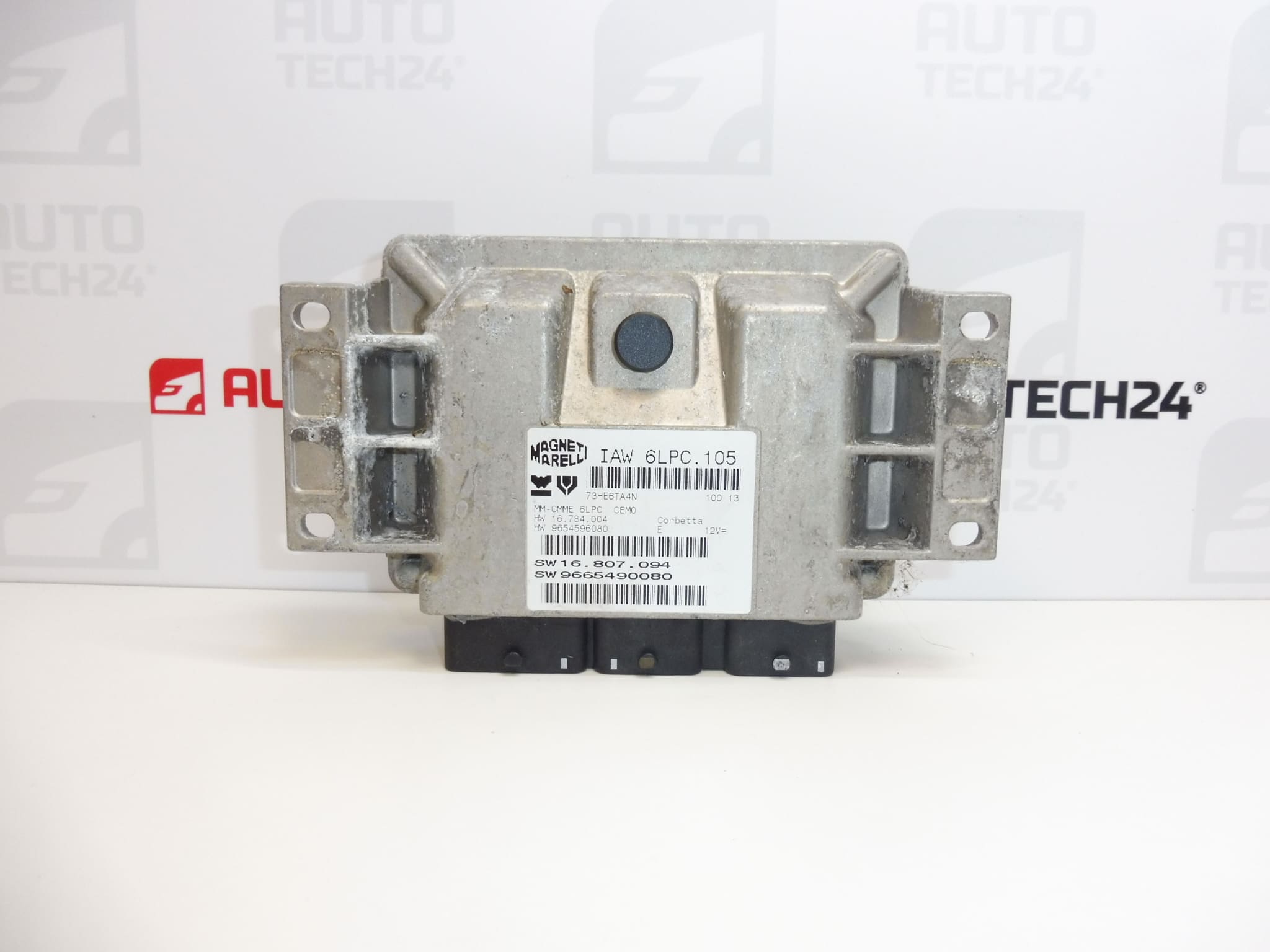Calculateur moteur IAW 6LPC.105 9665490080 9654596080
