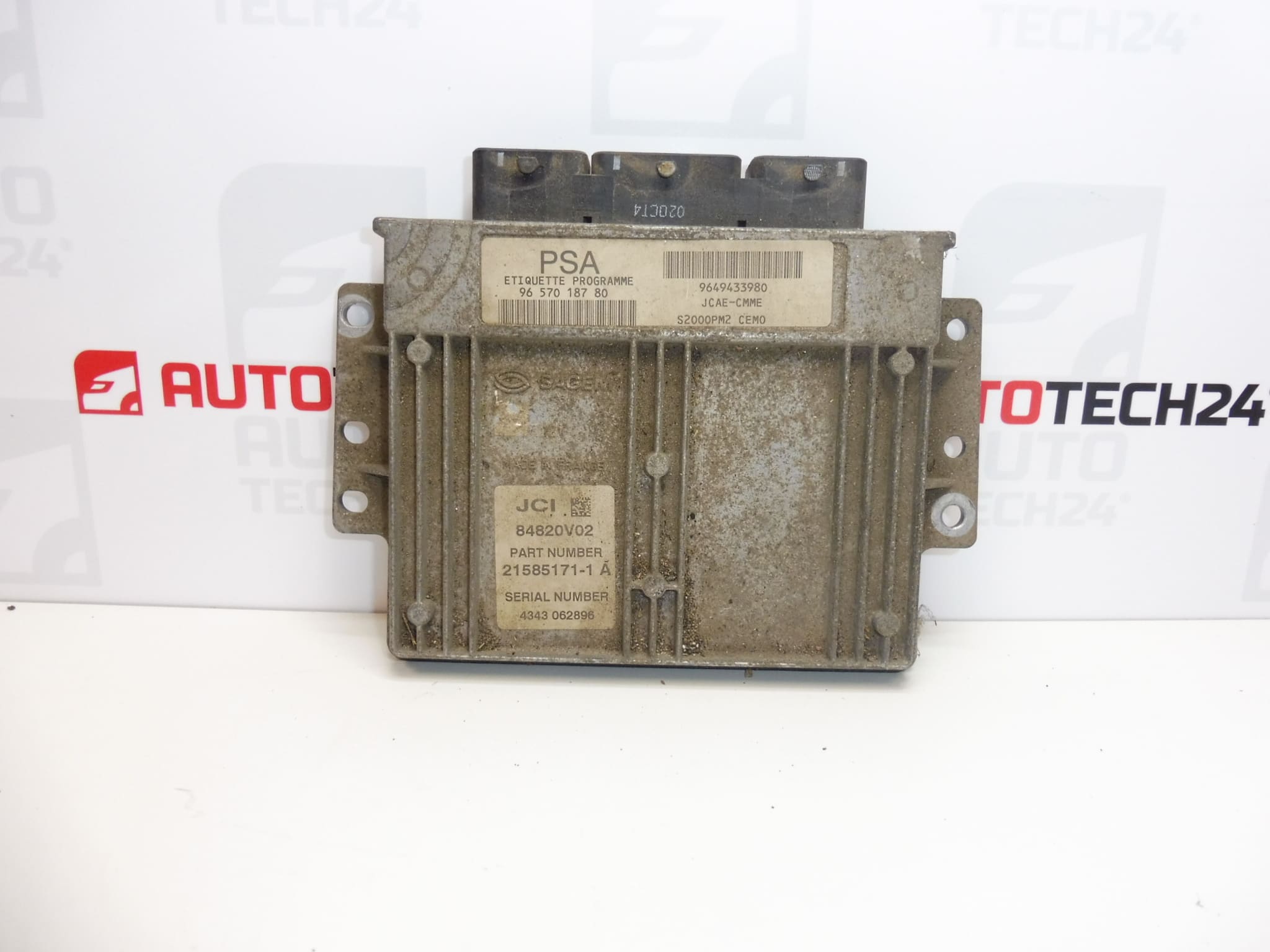 Calculateur Sagem S2000PM2 Citroën Peugeot 9657018780 9649433980