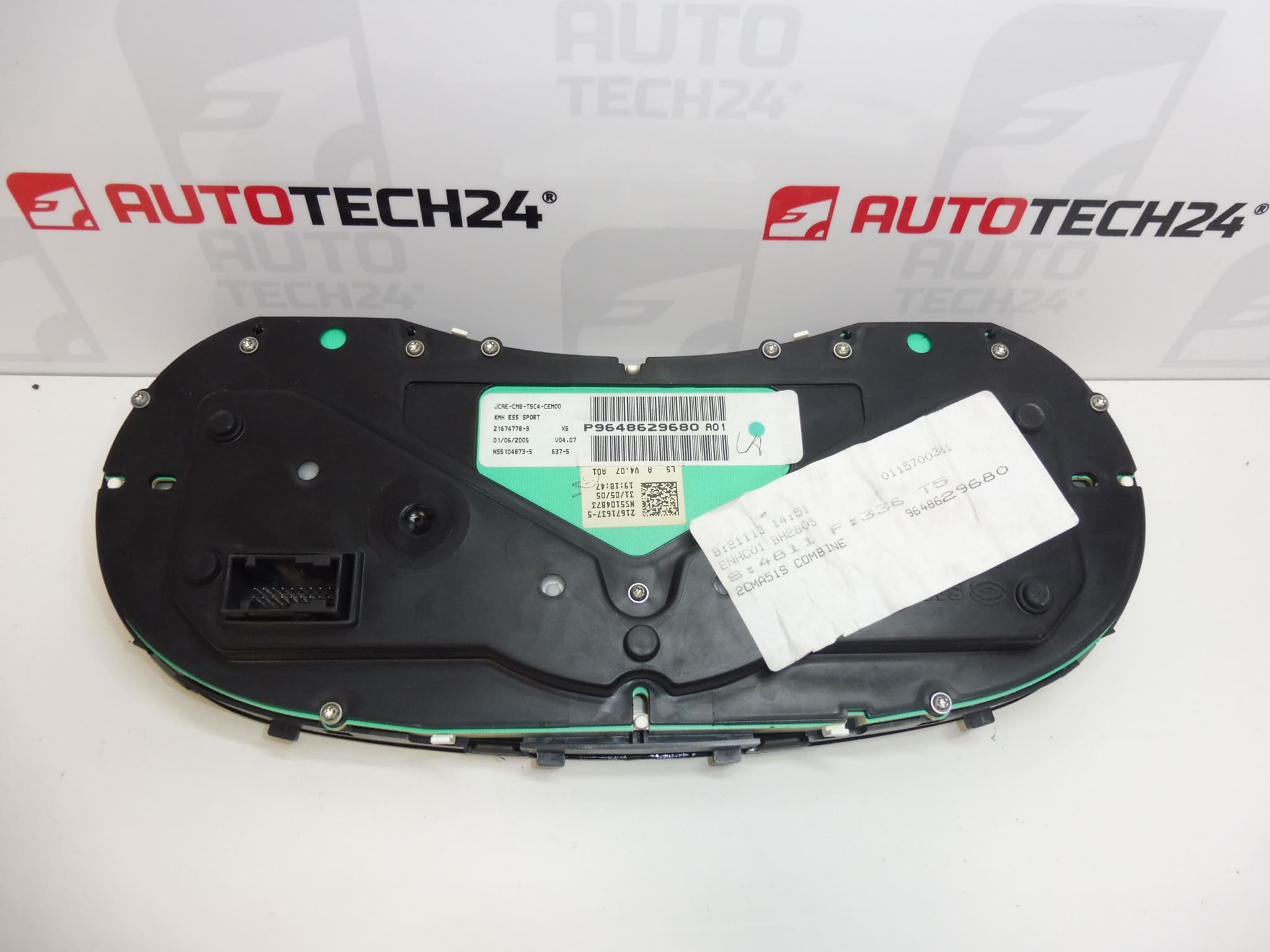 Tachymètre Peugeot 307 252 000 km 9648629680 6103J6 – Image 2